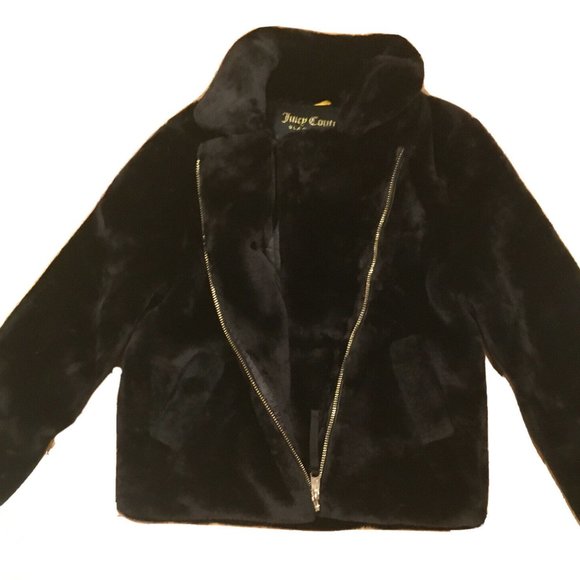 ❗️SOLD OUT❗️NWT Juicy Couture Fluffy Jacket - Picture 2 of 2
